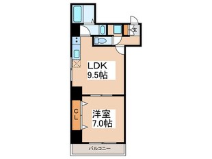 メディウス浅草橋の物件間取画像